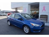 2018 Lightning Blue Ford Focus SE Sedan #123616316