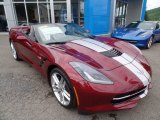 2018 Chevrolet Corvette Stingray Convertible Front 3/4 View