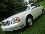 2002 White Diamond Pearl Cadillac DeVille Sedan #12335088