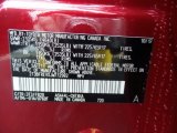 2018 RAV4 Color Code for Ruby Flare Pearl - Color Code: 3T3