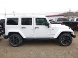 Bright White Jeep Wrangler Unlimited in 2018