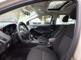 2018 Ford Focus SEL Hatch Charcoal Black Interior