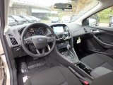 2018 Ford Focus SEL Hatch Charcoal Black Interior