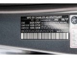 2018 S Color Code for Selenite Grey Metallic - Color Code: 992