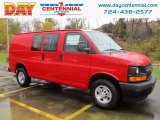 2017 Red Hot Chevrolet Express 2500 Cargo WT #123666724