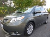 2013 Cypress Green Pearl Toyota Sienna XLE #123667138