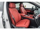 2018 BMW X6 xDrive50i Coral Red/Black Interior