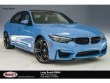 2018 Yas Marina Blue Metallic BMW M3 Sedan #123698787