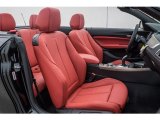 2018 BMW 2 Series M240i Convertible Coral Red Interior