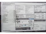 2018 BMW 4 Series 440i Convertible Window Sticker