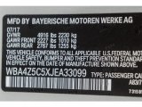 2018 4 Series Color Code for Glacier Silver Metallic - Color Code: A83