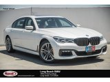 2018 Mineral White Metallic BMW 7 Series 750i Sedan #123698887