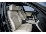 2018 BMW 5 Series 540i Sedan Ivory White Interior