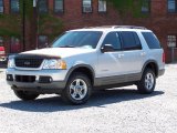 2002 Silver Frost Metallic Ford Explorer XLT 4x4 #12349156