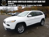 2018 Bright White Jeep Cherokee Limited 4x4 #123718367
