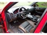2016 Porsche Cayenne Turbo S Saddle Brown/Black Interior