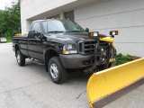 2003 Black Ford F250 Super Duty XL Regular Cab 4x4 #12352858