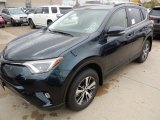 2018 Galactic Aqua Mica Toyota RAV4 XLE AWD #123740452