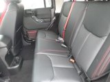 2018 Jeep Wrangler Unlimited Rubicon Recon 4x4 Rear Seat