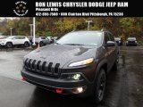 2018 Granite Crystal Metallic Jeep Cherokee Trailhawk 4x4 #123740438