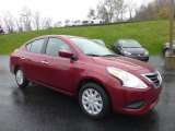 2017 Cayenne Red Nissan Versa SL #123740551