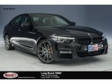 2018 Black Sapphire Metallic BMW 5 Series 540i Sedan #123764000