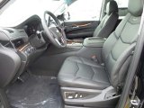 2018 Cadillac Escalade ESV Premium Luxury 4WD Jet Black Interior