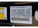 2018 Accord Color Code for Crystal Black Pearl - Color Code: NH731P