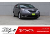 2017 Predawn Gray Mica Toyota Sienna LE #123789318