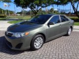 2012 Cypress Green Pearl Toyota Camry L #123789315