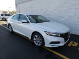 2018 Platinum White Pearl Honda Accord LX Sedan #123789256