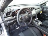 2018 Honda Civic Si Sedan Black Interior