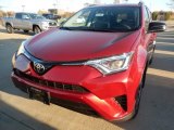 2018 Ruby Flare Pearl Toyota RAV4 LE AWD #123789443