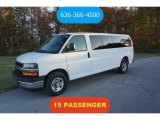 2017 Summit White Chevrolet Express 3500 Passenger LT #123789545