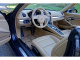 2016 Porsche Boxster S Luxor Beige Interior