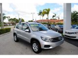 2017 Reflex Silver Metallic Volkswagen Tiguan S #123815691