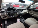 2018 Kia Sorento LX AWD Stone Beige Interior