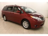 2013 Salsa Red Pearl Toyota Sienna XLE #123815967