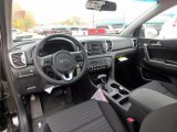 2018 Kia Sportage LX AWD Black Interior
