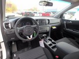 2018 Kia Sportage LX AWD Black Interior