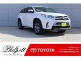 2018 Blizzard White Pearl Toyota Highlander XLE #123815900