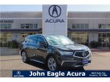 2017 Crystal Black Pearl Acura MDX Sport Hybrid SH-AWD #123815671