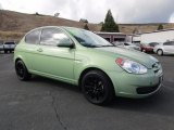 2010 Apple Green Hyundai Accent GS 3 Door #123815937