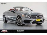 2017 Selenite Grey Metallic Mercedes-Benz C 300 Cabriolet #123815767