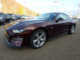 Royal Crimson Ford Mustang in 2018