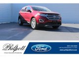 2017 Ruby Red Metallic Ford Edge SEL #123846114