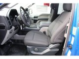 2018 Ford F150 STX SuperCab Earth Gray Interior