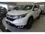 2018 White Diamond Pearl Honda CR-V Touring AWD #123846186