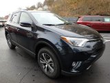 2018 Electric Storm Blue Toyota RAV4 XLE AWD #123860781