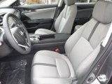2018 Honda Civic EX-T Sedan Gray Interior